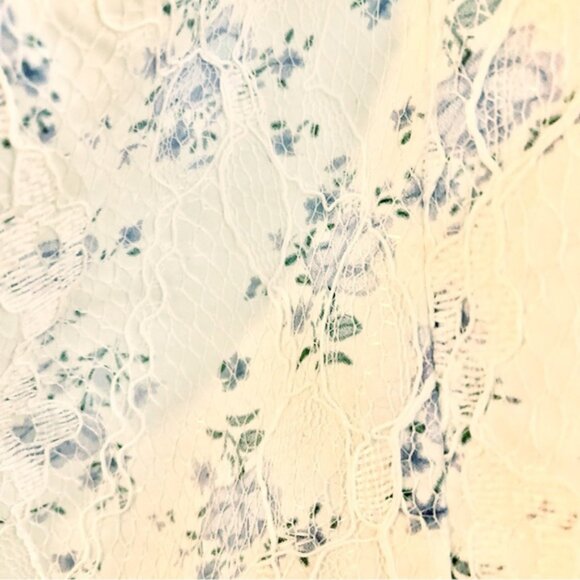 Cider Pastel Floral Lace Fairycore Princess Dress - Picture 4 of 6